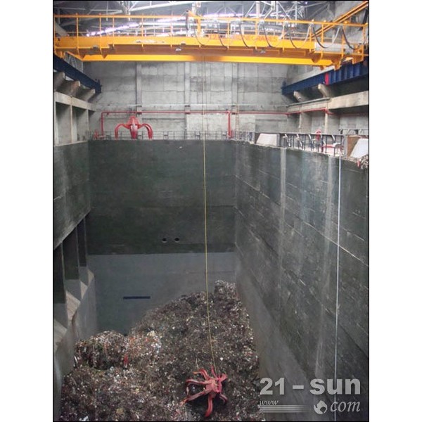 ȫԄץؙCMvĳĿ KONE automatic garbage grab crane entered